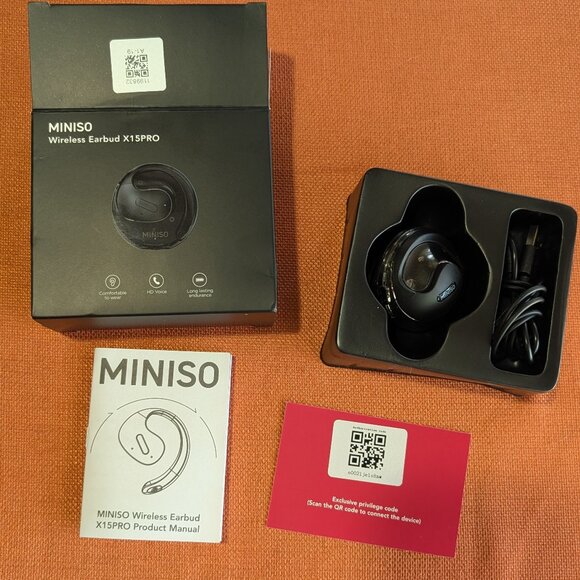 MINISO X15 Pro Earbuds Wireless Bluetooth - Picture 1 of 4